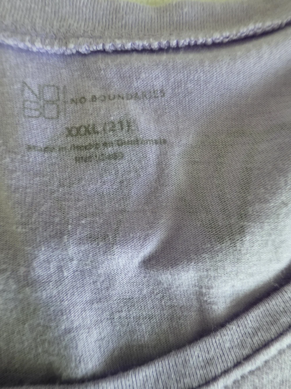 No Boundaries Lavender 'Mermaid Squad' Graphic Tee